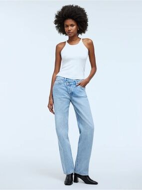 Madewell Light Blue Straight-Leg Jeans
